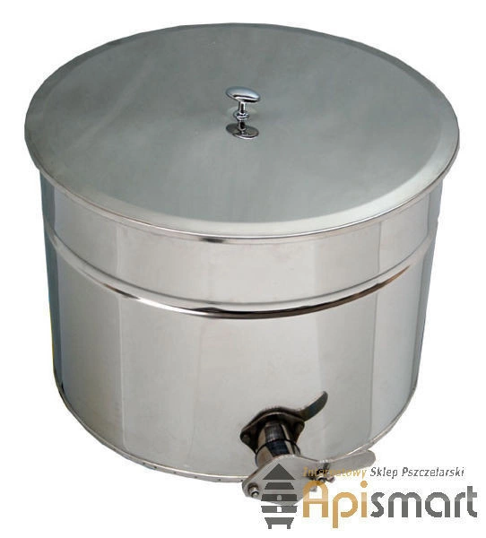 Odstojnik nierdzewny 30 l z zaworem nierdzewnym 5/4”(FI 400, H 300)