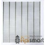 Metal excluder, Dadant, horizontal