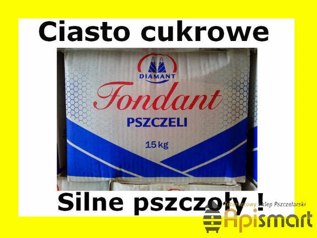 Fondant - ciasto dla pszczół -  karton 15,00 kg