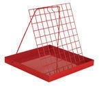 Uncapping tray (zinc)