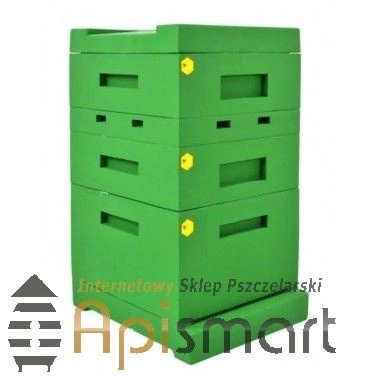 Dadant Blatt hive (Frankenbeute system) D Body & 2XD1/2, painted 