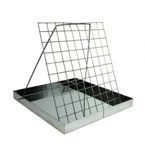 Uncapping tray (stainless steel)