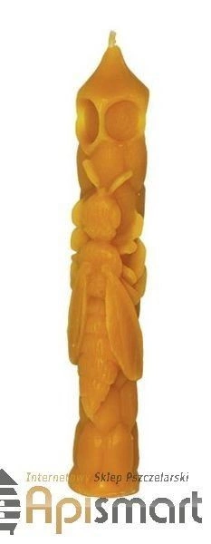 Forma silikonowa Świeca z plastrem duża (16cm)