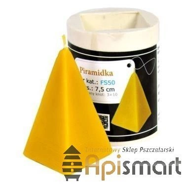 Silicone mould for candles' making – Pyramid (H-7,5cm) 