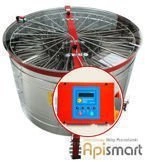 Cassette honey extractor, Ø1200mm, 20 Langstroth, with half automatic steering and partitions