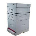 Ul Dadant z dennicą higieniczną (daszek wysoki), niemalowany