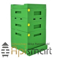 Dadant Blatt hive (Frankenbeute system) D Body & 2XD1/2, painted 