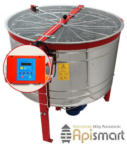 Cassette honey extractor, Ø1200mm, 12 Dadant, with half automatic steering and partitions
catalogue nr