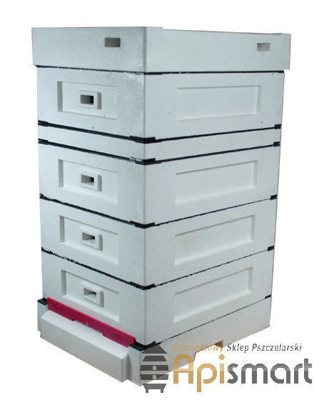 Bee hive Dadant 1/2 with deep bottom, not painted