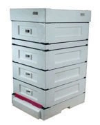 Ul Dadant1/2 z dennicą wysoką (daszek wysoki), niemalowany