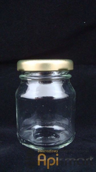Słoik 80 ml, z nakrętką, 24 szt. w opakowaniu