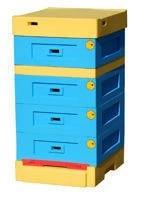 Bee hive Dadant 1/2 with deep bottom